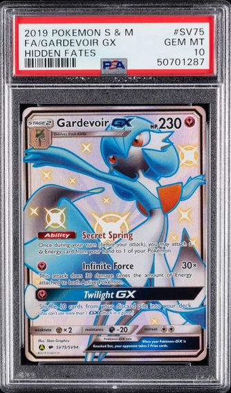 2019 #SV75 Gardevoir GX PSA 10